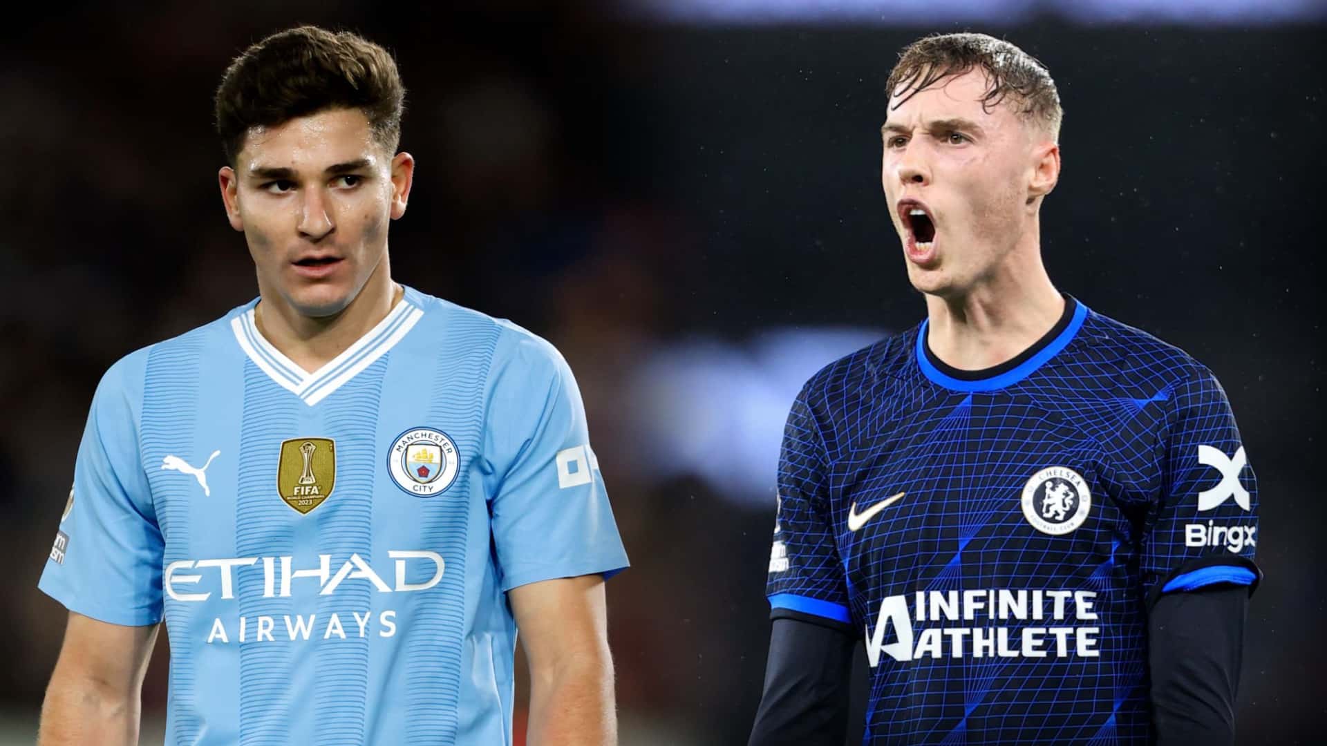 Palmer humilló a Julián Álvarez en la Premier League