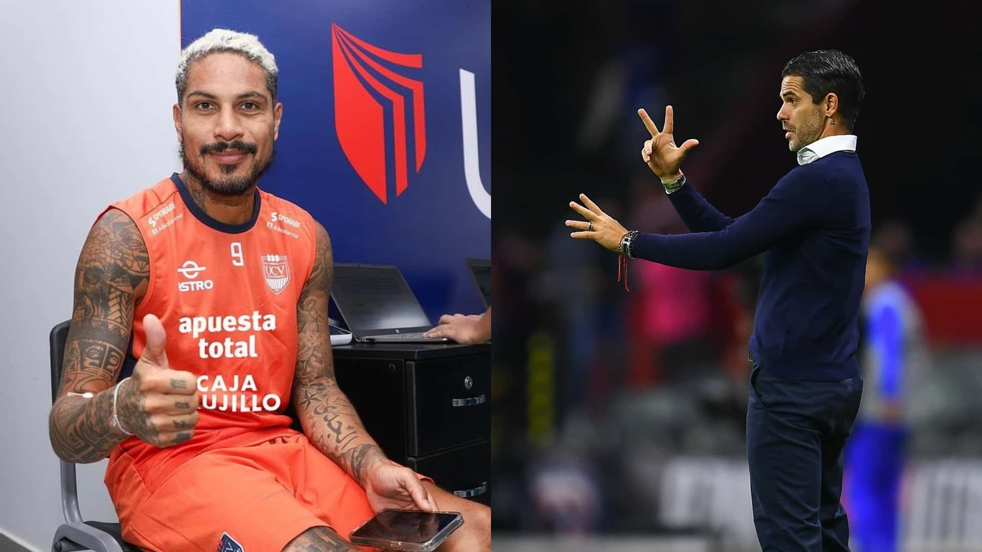Paolo Guerrero vs Fernando Gago.