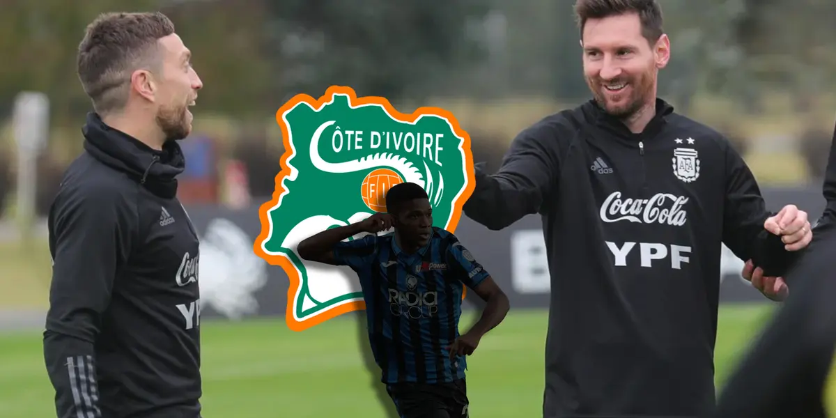 Papu Gómez comparó a Messi con un delantero de Costa de Marfil