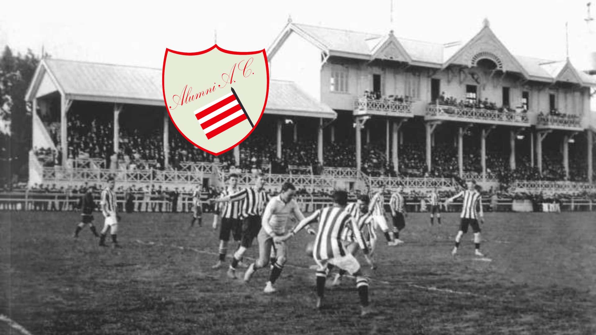 Partido de Alumni en la era amateur del fútbol argentino