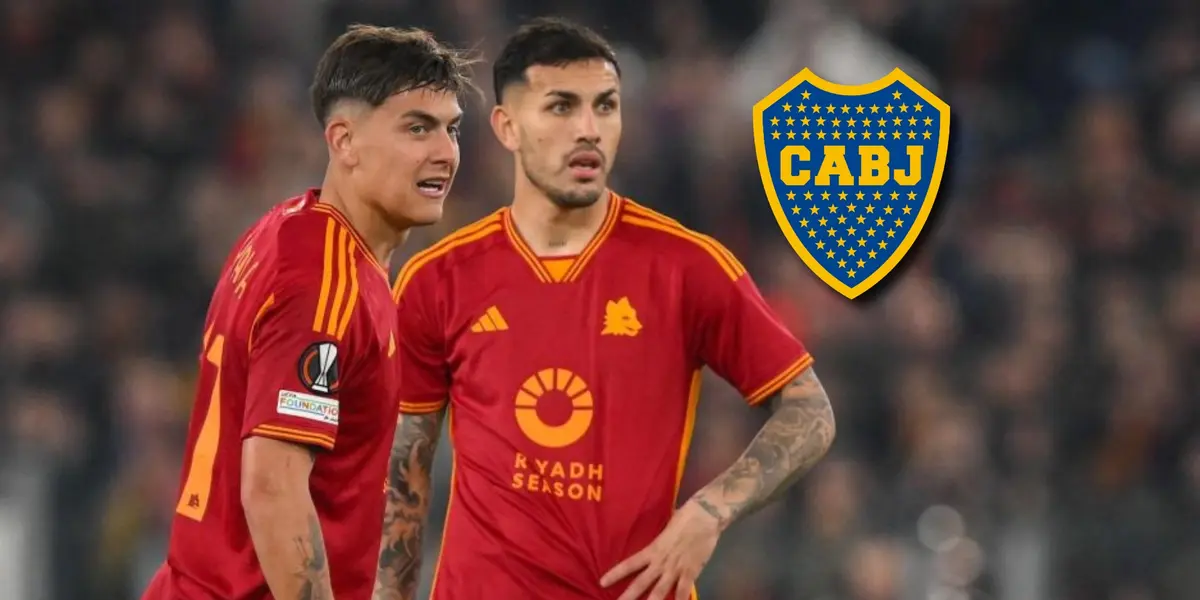 Paulo Dybala y Leandro Paredes, dos campeones del mundo con presente en AS Roma.