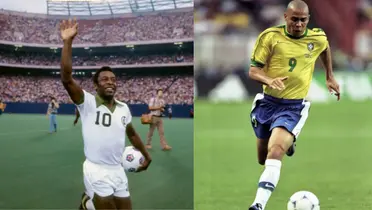 Pele y Ronaldo Nazario /INSTAGRAM