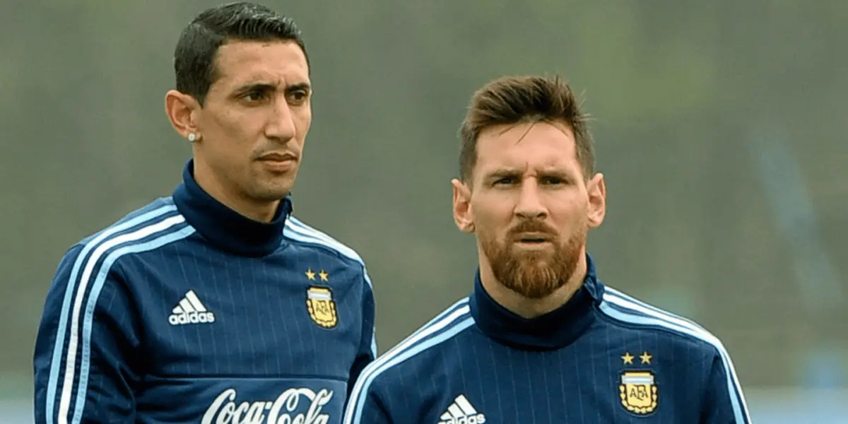 Pese a que se entienden a la perfección en la cancha, el delantero del PSG tuvo a otro gran amigo en la Albiceleste