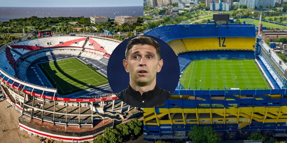 Pese a ser hincha confeso de Independiente de Avellaneda, el destacado portero eligió entre el estadio de River Plate y Boca Juniors