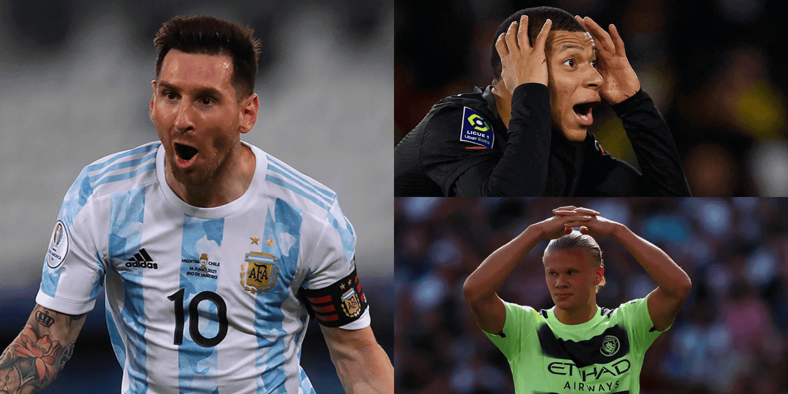 Pese al gran momento goleador de las jóvenes figuras, aún están lejos del mejor registro goleador del argentino