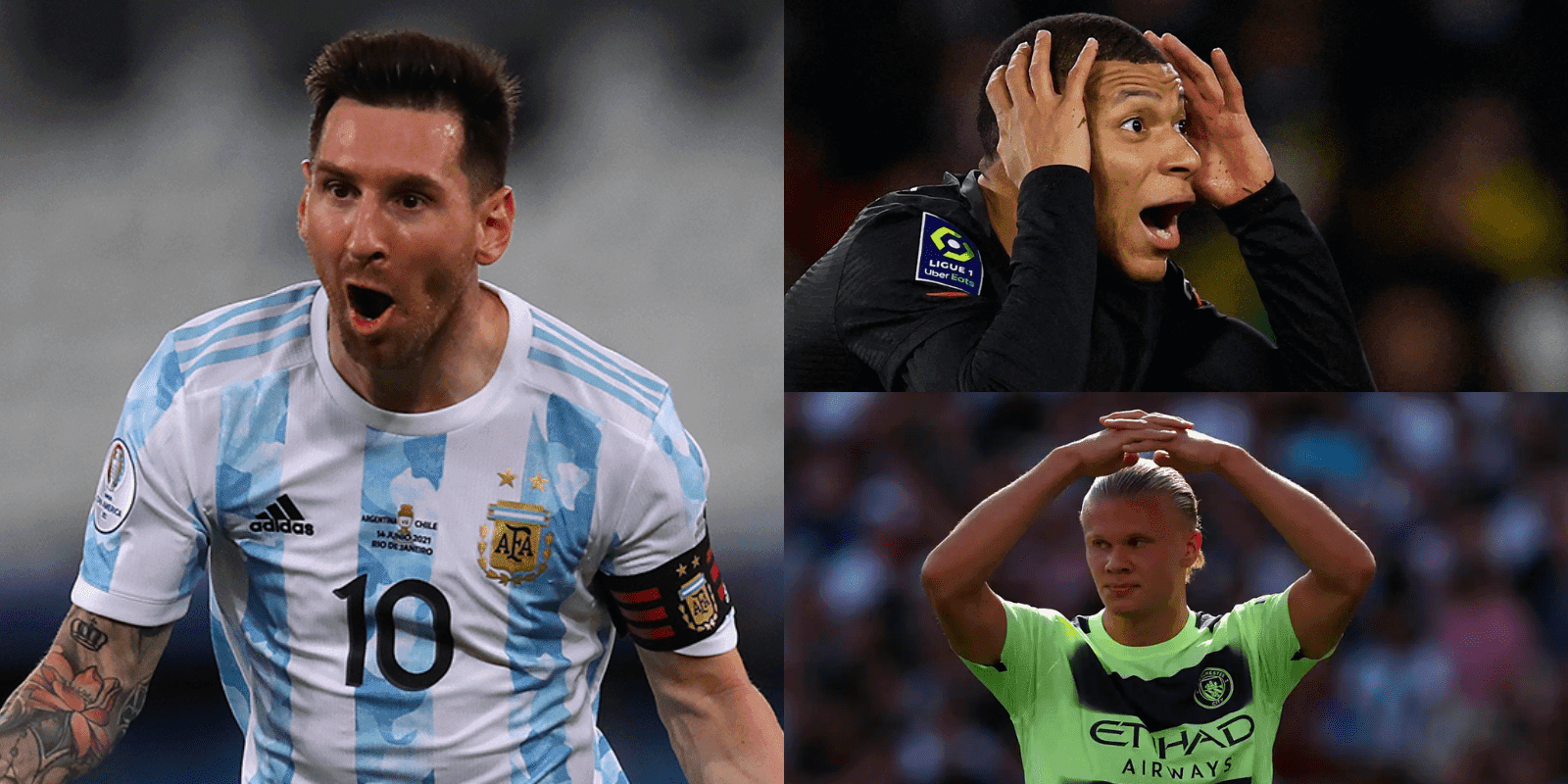Pese al gran momento goleador de las jóvenes figuras, aún están lejos del mejor registro goleador del argentino
