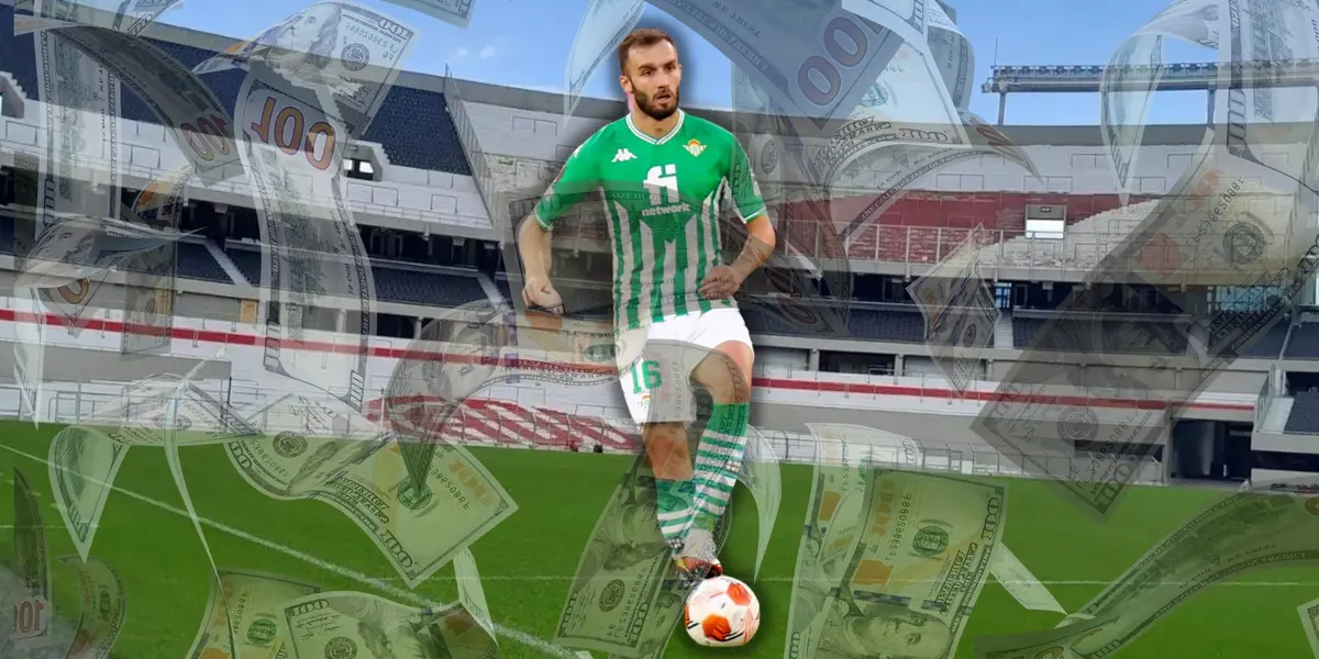 Pezzella en el Monumental de River.