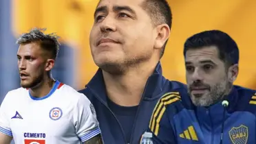 Piovi con Cruz Azul y Riquelme y Gago con Boca/FOTO: JuanFutbol