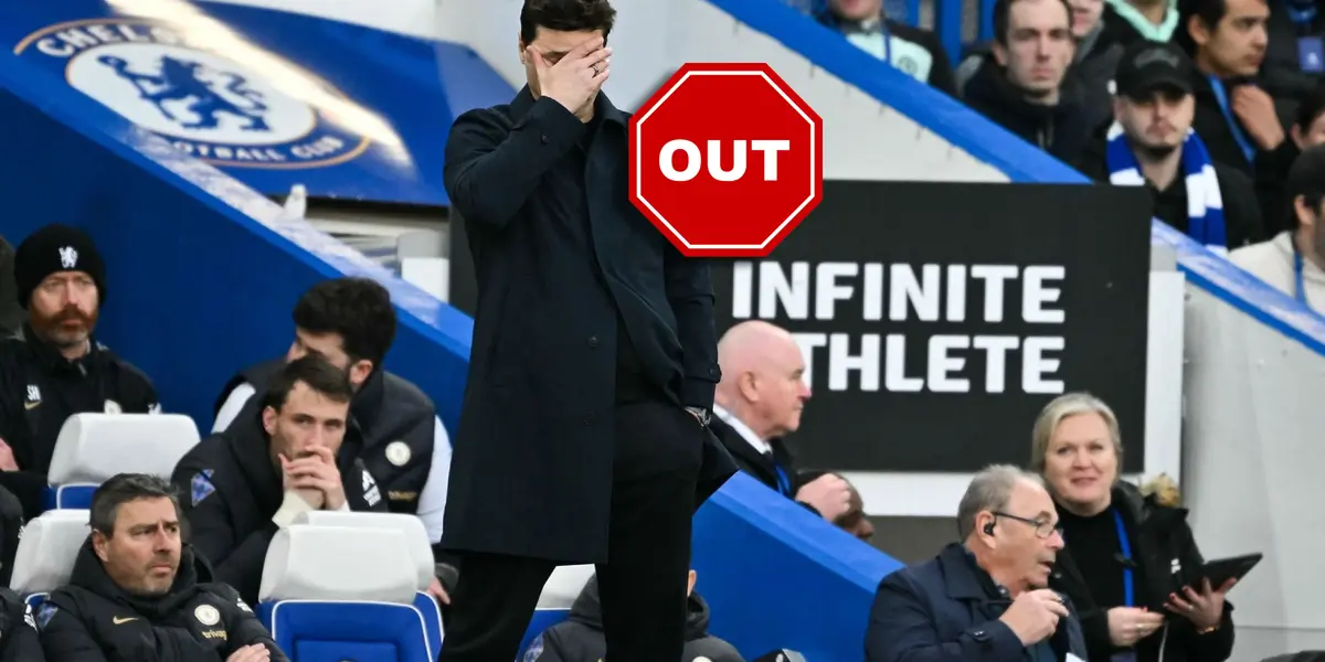 Pochettino tiene un pie afuera de Chelsea