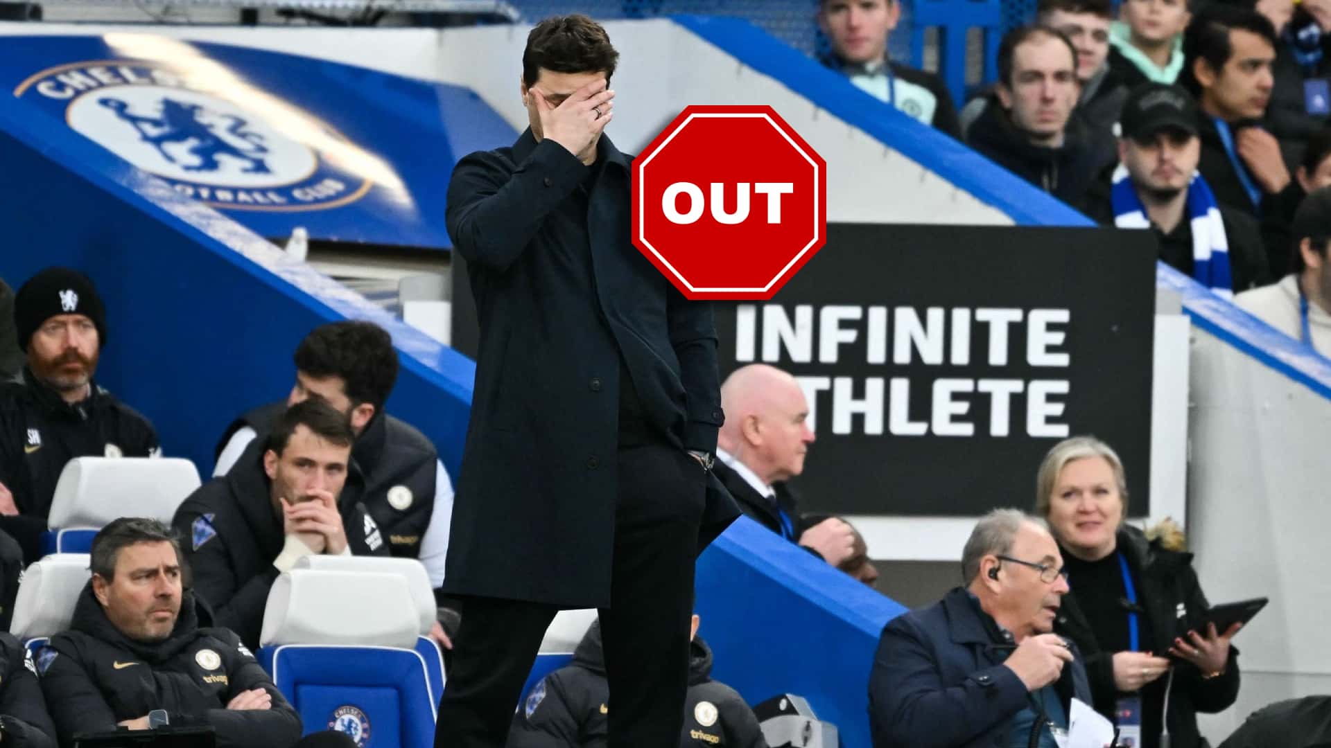 Pochettino tiene un pie afuera de Chelsea