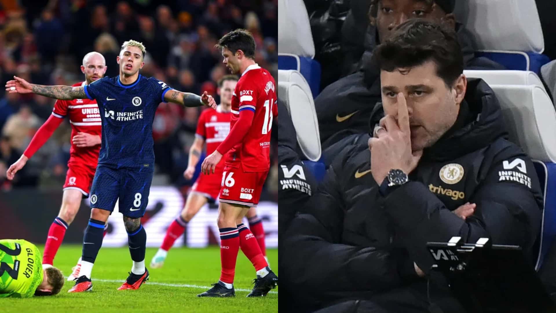 Pochettino volvió a excusarse por el momento del Chelsea