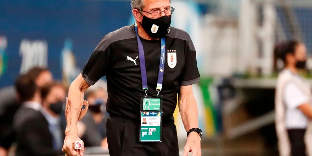 Por decisión de la directiva Celeste, el DT fue despedido de su cargo a cuatro fechas de la finalización de las Eliminatorias, donde el conjunto Charrúa se encuentra fuera de los puestos de clasificación.