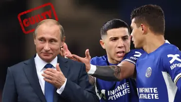 Efecto dominó, Vladímir Putin es el culpable del mal momento del Chelsea de Enzo