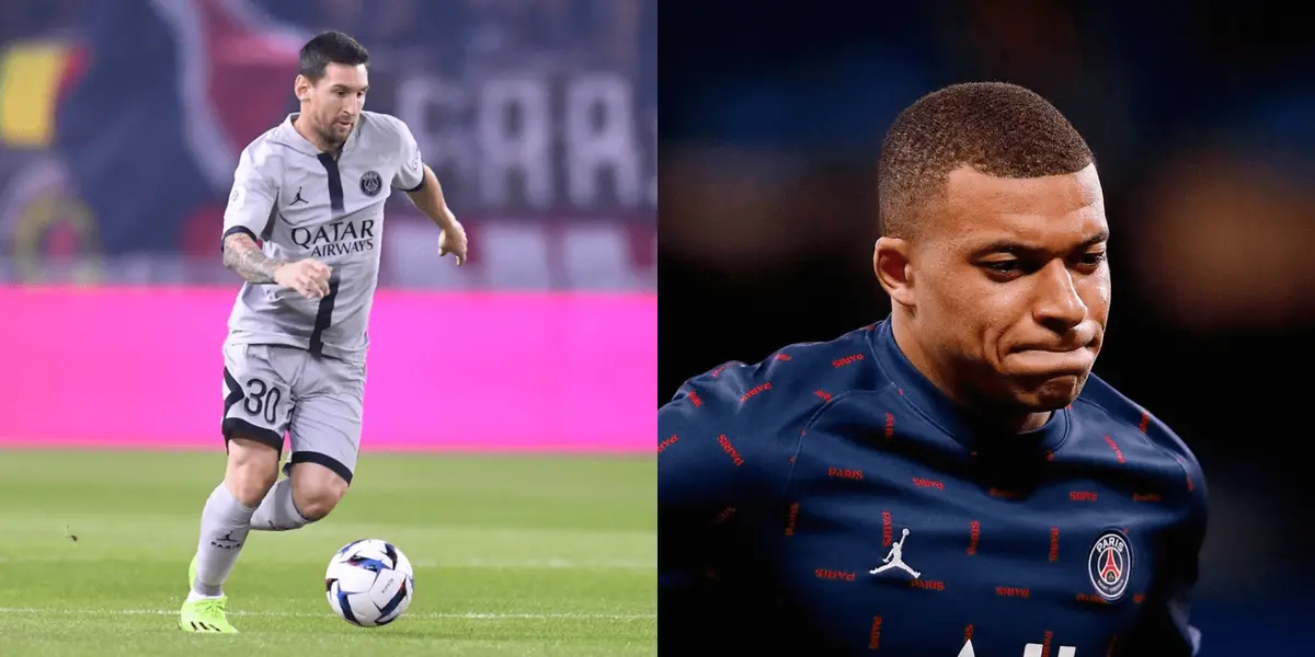 Previo al partido de la Champions League, el argentino lució una camiseta con un distintivo que llamó la atención