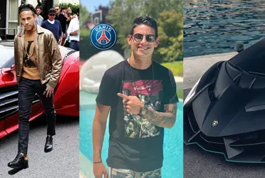 PSG está interesado en fichar a James Rodríguez, por ello, quiere darle un auto que solo tienen Neymar y Mbappé en el París Saint Germain