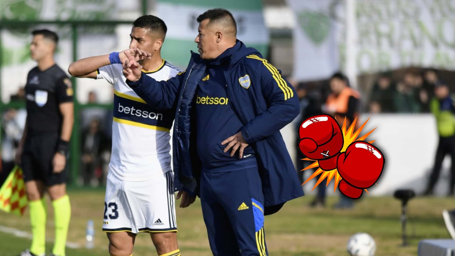 Pulpo González y Jorge Almirón.