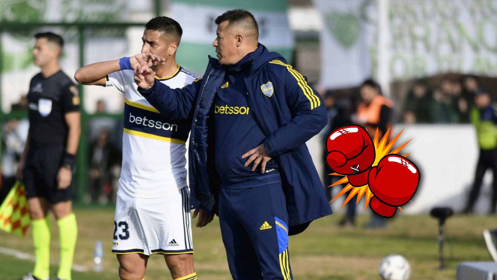 Pulpo González y Jorge Almirón.