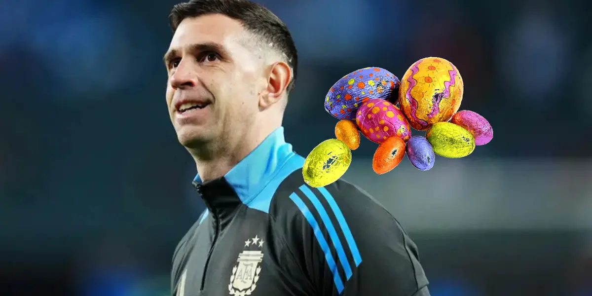 ¿Qué hizo Dibu Martínez para festejar Pascuas?