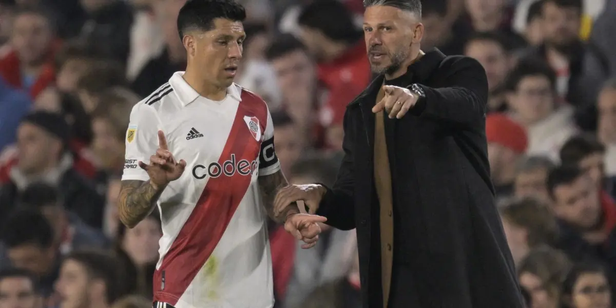 ¿Qué hizo Enzo Pérez cuando vio a Demichelis?