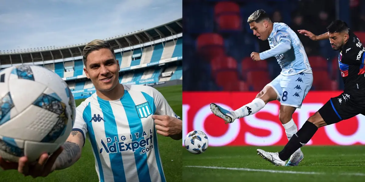 Racing juega al ritmo del colombiano, que en 12 minutos ya había marcado un gol y entregado una asistencia.