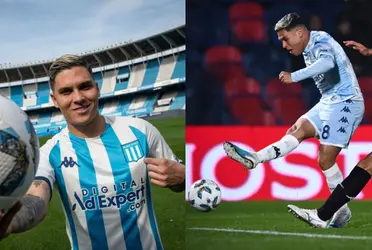 Racing juega al ritmo del colombiano, que en 12 minutos ya había marcado un gol y entregado una asistencia.