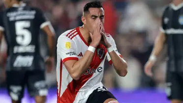 Ramiro Funes Mori se lamenta en River.