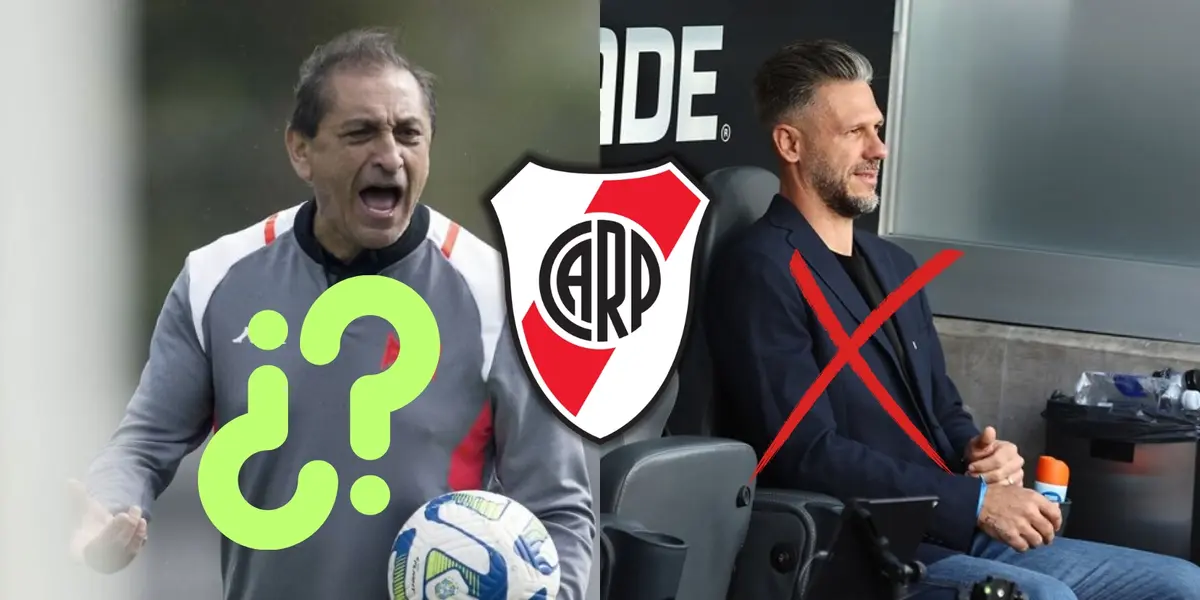 Ramón Díaz junto a Martín Demichelis.