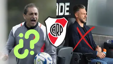 Ramón Díaz junto a Martín Demichelis.