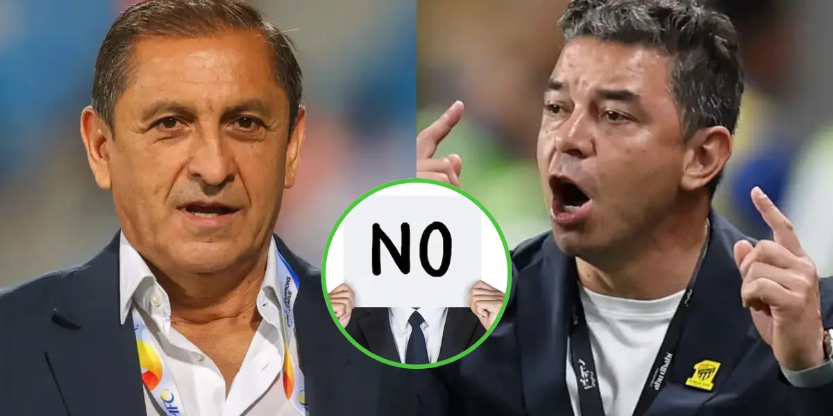 Ramón Díaz y Marcelo Gallardo dirigiendo a sus clubes.