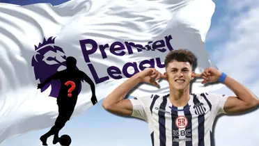 Ramón Sosa festeja un gol con Talleres de Córdoba.