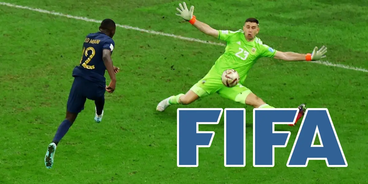 Randal Kolo Muani - Emiliano Martínez (Foto: X)