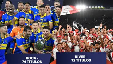 Ranking de los equipos argentinos con más títulos consecutivos / X