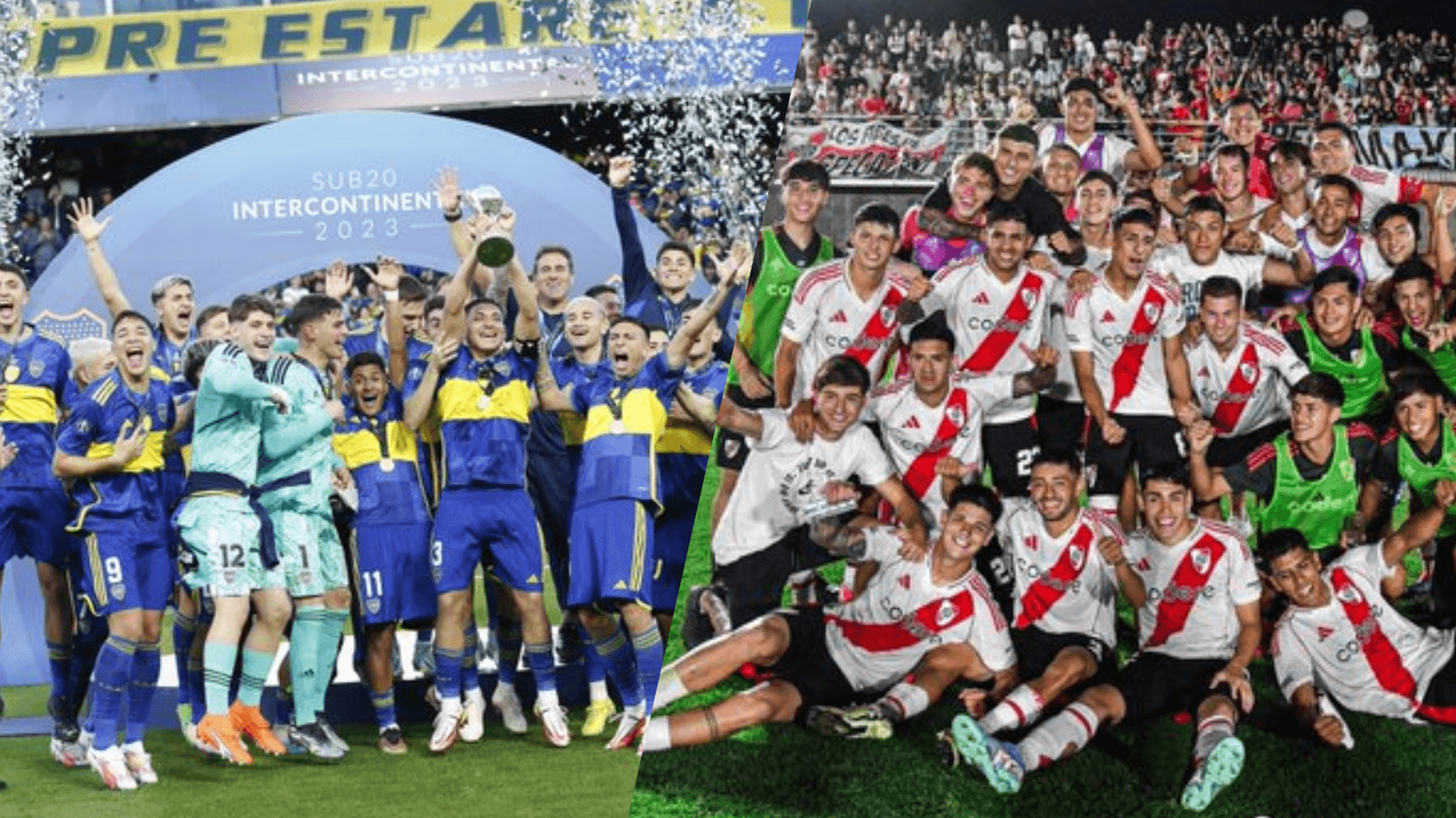 Ranking de los equipos argentinos con más títulos en torneos juveniles / X