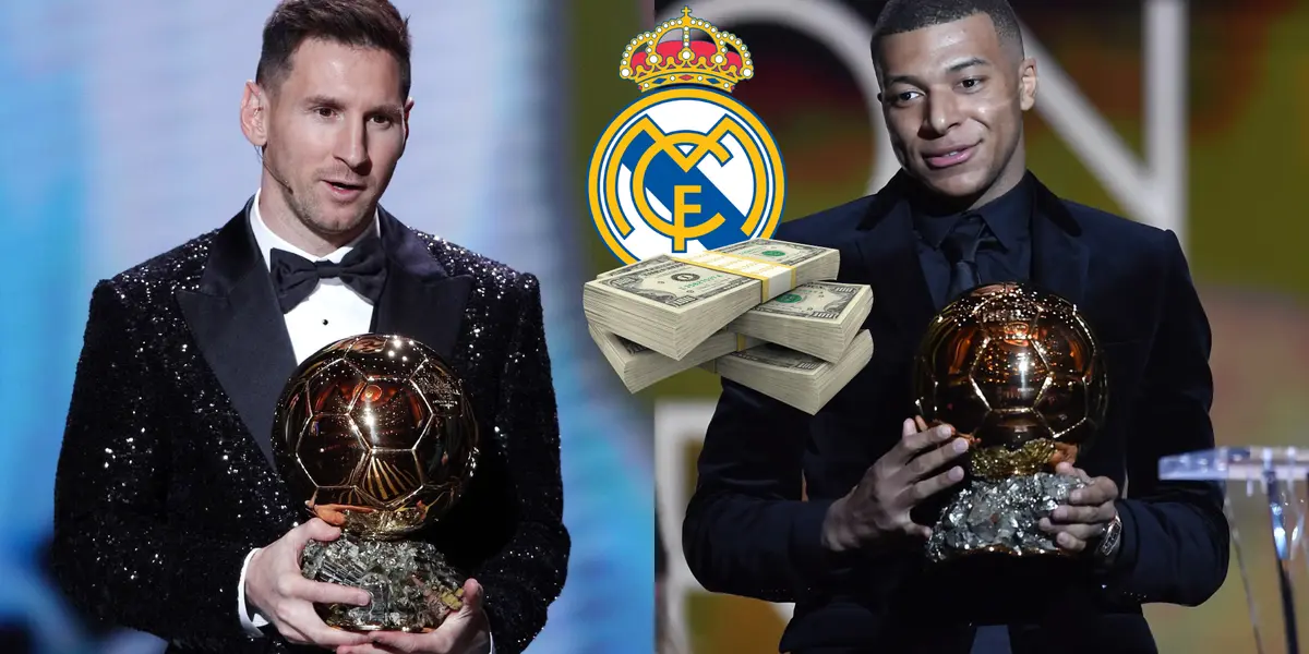 Real Madrid le pagará una fortuna a Mbappé si gana el Balón de Oro