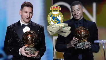 Messi tiene 8, la fortuna que pagará Real Madrid a Mbappé si gana el Balón de Oro