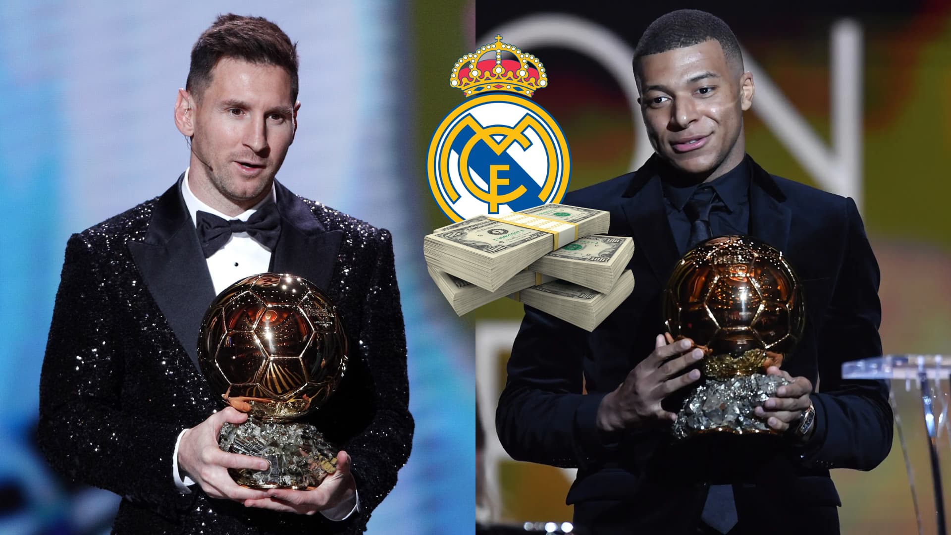 Real Madrid le pagará una fortuna a Mbappé si gana el Balón de Oro