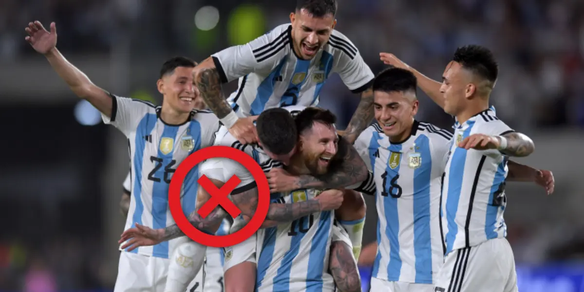 Rechazó a la Selección Argentina.