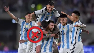 Rechazó a la Selección Argentina.