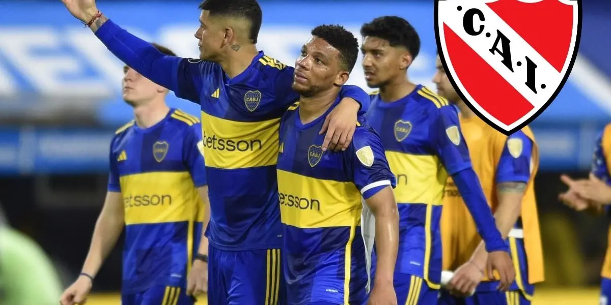 Referente de Boca Juniors posó con short de Independiente y casuó la polémica.