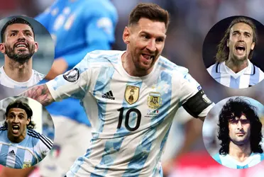 Repasamos quiénes son los jugadores que rompieron las redes e hicieron historia con la camiseta Albiceleste