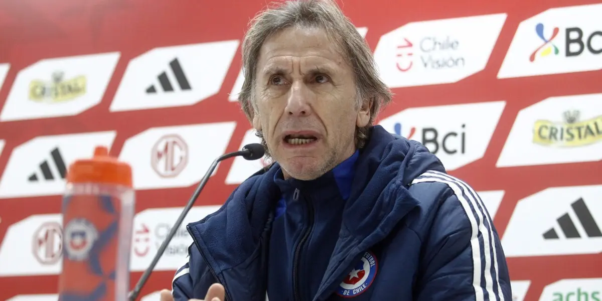 Ricardo Gareca en conferencia de prensa