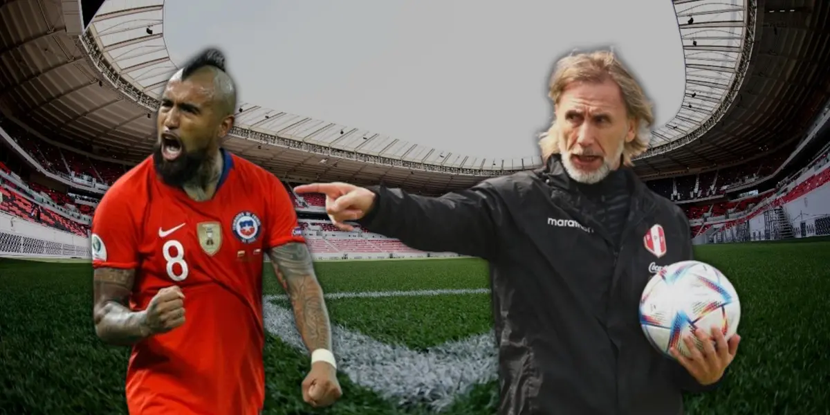 Ricardo Gareca y la continuidad de Arturo Vidal.