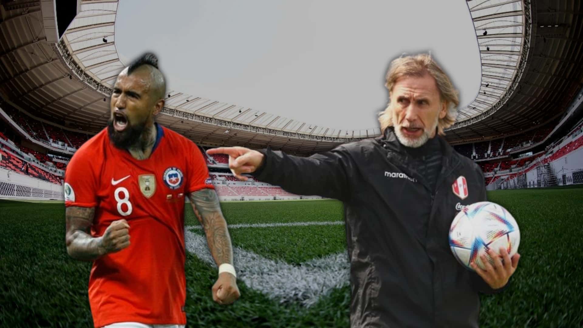 Ricardo Gareca y la continuidad de Arturo Vidal.