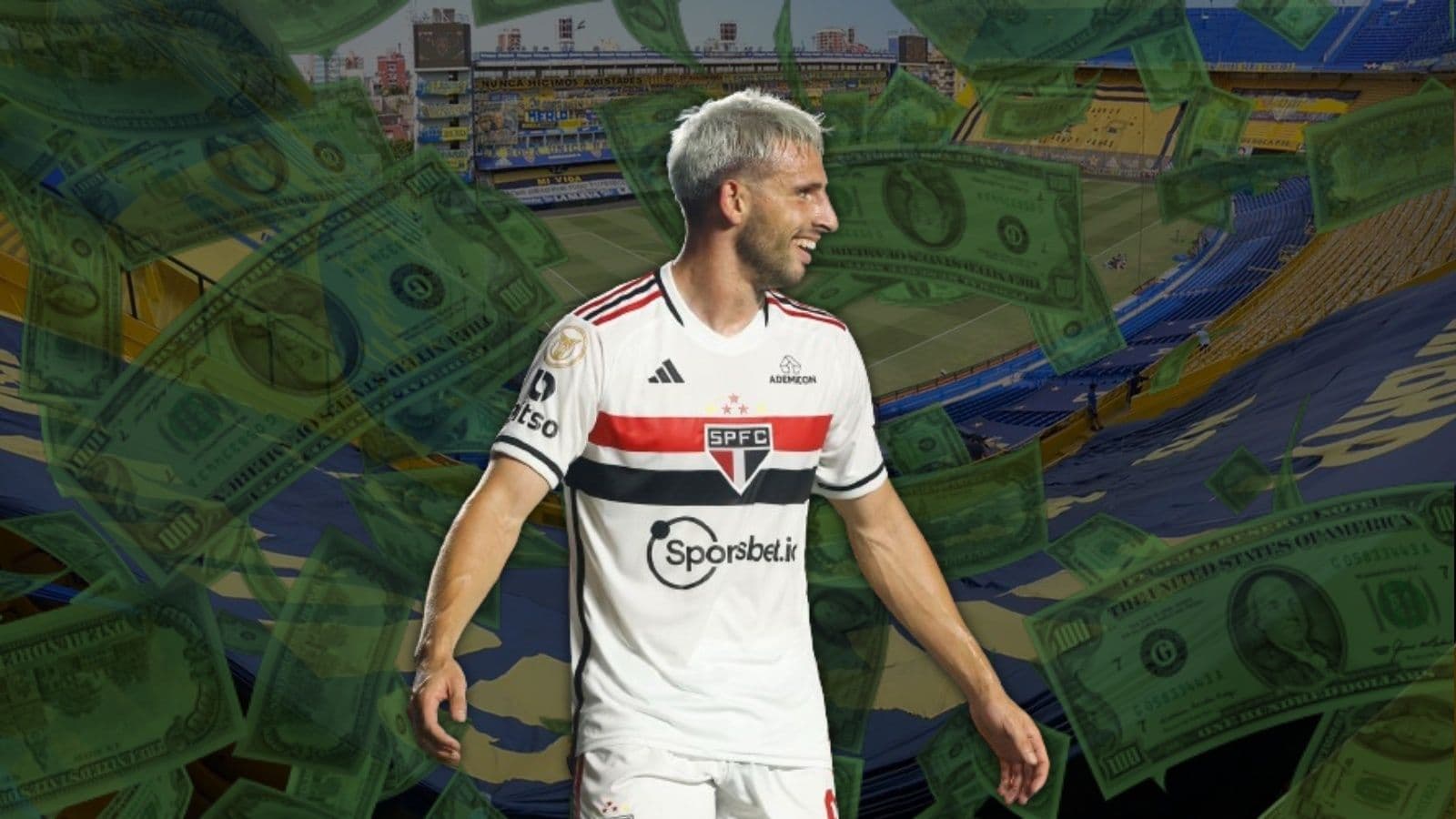 Riquelme estaría buscando traer de regreso al delantero con presente en Sao Paulo de Brasil.