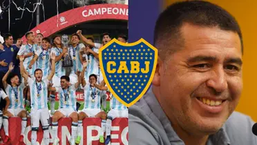 Riquelme quiere que sea refuerzo de Boca.