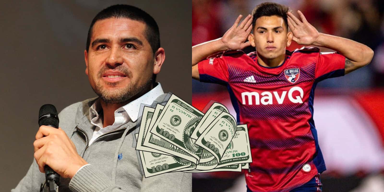 Riquelme y Alan Velasco.