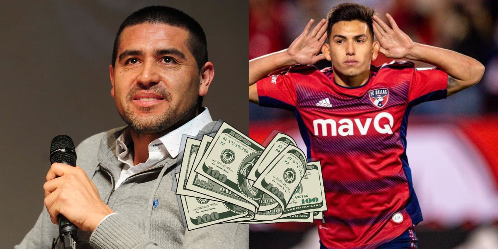 Riquelme y Alan Velasco.