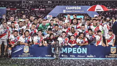 River campeón de la copa de la liga (Infobae)
