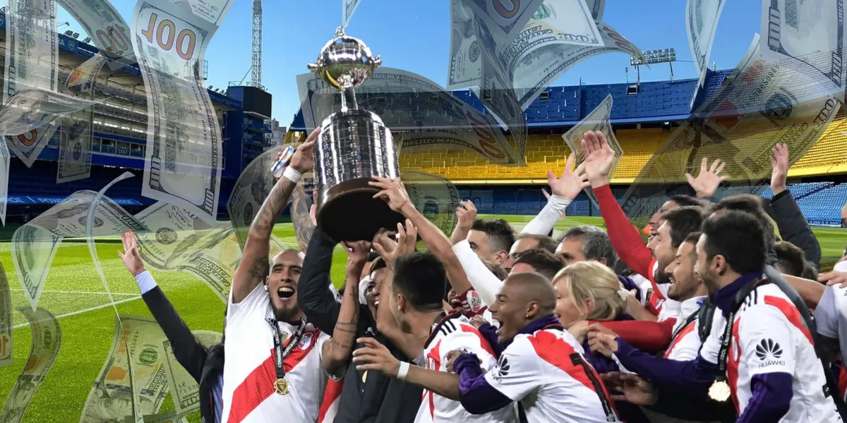 River campeón en la Bombonera con dólares.