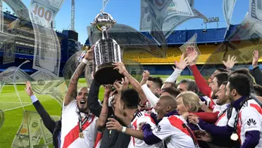 River campeón en la Bombonera con dólares.